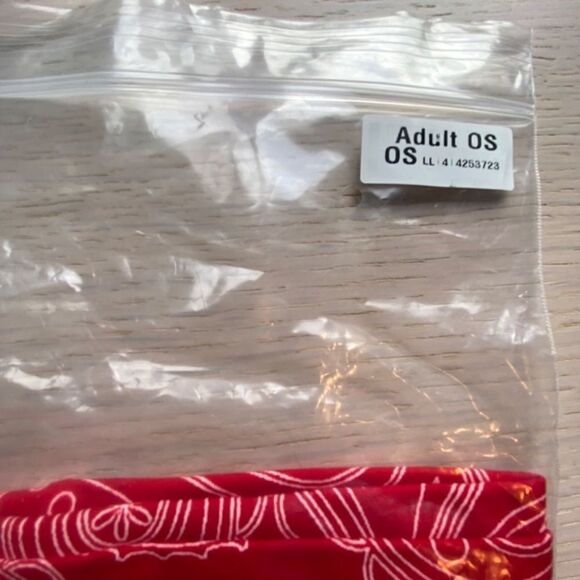 0246 LuLaRoe Valentines Size OS Leggings Red White Flowers and Hearts  P… - Picture 5 of 5